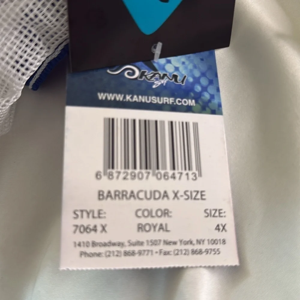 New Kanu Surf Blue Board Shorts Quick-Dry,Sun Protection Swimwear